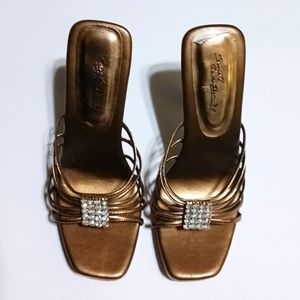Sweet Seventeen Women's  Size 10 Copper or Bronze Heels